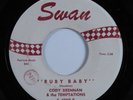 Rockabilly 45 CODY BRENNAN & TEMPTATIONS Am I the One SWAN HEAR