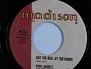 Rockabilly 45 HUGH BARRETT Got the Bull by the Horns MADISON HEAR