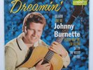 Teen Rockabilly 45 JOHNNY BURNETTE Dreamin' LIBERTY EP picture sleeve HEAR *