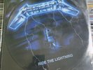 Metallica Ride The Lightning Picture Disc With Cover LP Vinyl