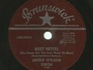 SOUL R&B MOTOWN 78 - JACKIE WILSON - REET PETITE  - HEAR -1957 BRUNSWICK- 55024