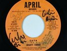 Roots Reggae 45 - Mighty Threes - Rasta Business - April - mp3