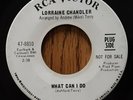 LORRAINE CHANDLER RARE NORTHERN SOUL 45 RCA PROMO WHAT CAN I DO / TELL ME VG++