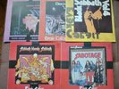 black sabbath - paranoid / live at last / vol4 / sabbath bloody / sabotage/ 5 lp