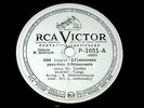 RCA VICTOR RUSSIAN RECORD - WHITE LABEL  MADE IN BUENOS AIRES,  ARGENTINA  RARE