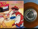 THE REN AND STIMPY SHOW LITTLE EEDIOT  NM 1993 TRANSLUCENT ORANGE VINYL 7' EP