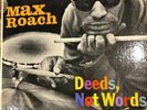 Max Roach - Deeds, Not Words LP - Riverside - RLP 12-280