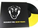 Against Me  ?– New Wave Lp ( yellow/black split vinyl ) nofx bad religion /1000