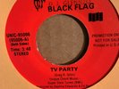 BLACK FLAG - TV PARTY  (PROMO) - UNICORN / SST (45 RPM)