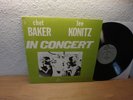 CHET BAKER AND LEE KONITZ In Concert LP VINYL US India Navigation MINT
