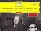 DGG RED TULIP STICKER ED1 - ANDA / FRICSAY - BARTOK - PIANO CONCERTOS 2 & 3 - NM
