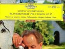 DGG RED STEREO TULIP ED1 - BEETHOVEN - PIANO CONC. 3 - KEMPFF / LEITNER - NM