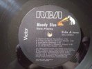 ELVIS PRESLEY RARE BLACK VINYL MOODY BLUE LP&PROMO COVER 1977 EX-NEAR MINT USA