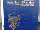 Funk & Wagnalls Family Library of Great Music 22 Albums LP set Classic Composers