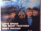 ROLLING STONES LETS SPEND THE NIGHT TOGETHER/RUBY TUESDAY VINYL 45RPM VINTAGE