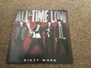 All Time Low Vinyl Dirty Work 2011 Original Red Vinyl Record  LP Very Rare