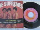 The Supremes  - The Happening/All I Know... -  Italian Picture Sleeve PS 7