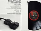 Music Minus One: Violin Solos with orchestra, easy-medium / MMO 5028