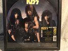 FRAMED KISS Crazy Nights Picture Disc Record, Never Played, Orig. Hype Sticker
