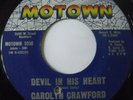 Carolyn Crawford Devil In His Heart / Forget About Me Motown 1050