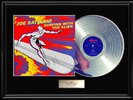 JOE SATRIANI SURFING WITH THE ALIEN WHITE GOLD SILVER PLATINUM TONE  RECORD