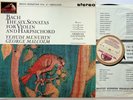ASD 490 ED1 W/G- MENUHIN/MALCOLM- Bach Violin/Harpsichord Sonatas LP EX Vinyl