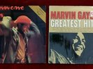 MARVIN GAYE 3 LP LOT: LET'S GET IT ON & GREATEST HITS VOL2 SHRINK NICE +BONUS LP