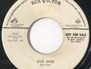 Elvis Presley Old Shep Rare One Sided Radio Station RCA Promo Copy 45 Record