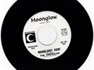 THE EMERALDS 45 rpm record MOONLIGHT SURF white label DJ promo