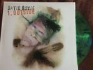 David Bowie - 1. Outside - Tri-Fold 2XLP Record on Green/Black Vinyl - Excellent