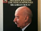 VAUGHAN WILLIAMS SIR ADRIAN BOULT The Nine Symphonies Import 7 LP Box Set SUPERB