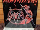 Slayer Show No Mercy OG 1st Press Tan Metal Blade labels Insert Venom Metallica