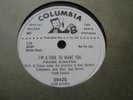 FRANK SINATRA I'M A FOOL TO WANT YOU Columbia White Label Promo 78 Record