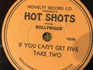 Hot Shots 298 CLEO BROWN If U Can't Get 5 Take 2  1930's 