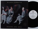 BLACK SABBATH Heaven And Hell WARNER BROS LP promo