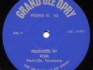 HEAR - Rare Grand Ole Opry LP & Cue Sheets - Willie Nelson, Roy Acuff