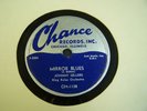 JOHNNY SELLERS RARE 78rpm BLUES on CHANCE CH-1138 