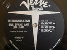 Bill Evans LP Intermodulation USA Verve 1st Press LP & UK 1st Verve cover ++