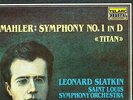 AUDIOPHILE TELARC - MAHLER - SYMPHONY NO. 1 - LEONARD SLATKIN - NM