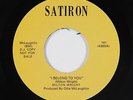Northern Soul 45 - Milton Wright - I Belong To You - Satiron - VG++ mp3 - repro
