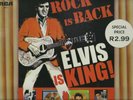 ELVIS  PRESLEY   SOUTH AFRICA   LP   ROCK IS BACK - ELVIS KING  EX+  BLACK RCA