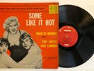 Some Like It Hot - 1959 Original Soundtrack US Mono Marilyn Monroe (VG+)
