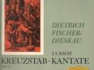 LP Dietrich Fischer-Dieskau Bach: Kreuzstab-Kantate BWV 56 NEAR MINT Deutsche