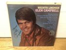 Glen Campbell Wichita Lineman Signed Autographed LP Record Album