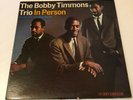 THE BOBBY TIMMONS TRIO IN PERSON 1ST PRESS DG RIVERSIDE 391