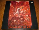 Kreator-Pleasure to kill LP,Noise Germany 1986,OIS,9 Tracks,megarar,excellent