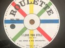 78 rpm, Joe Jones, You Talk Too Much / I Love You Still, Roulette, VG+