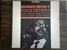 BOOKER ERVIN Exultation  LP Prestige Stereo RVG Frank Strozier Horace Parlan