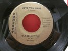 1A VG RARE Paulette love you baby Contact 4058