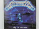Metallica Ride the Lightning LP Vinyl Record 1984 Elektra